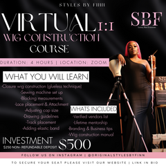 Wig Construction Training (Virtual)