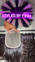 Raw Cambodian Closure (6x6)