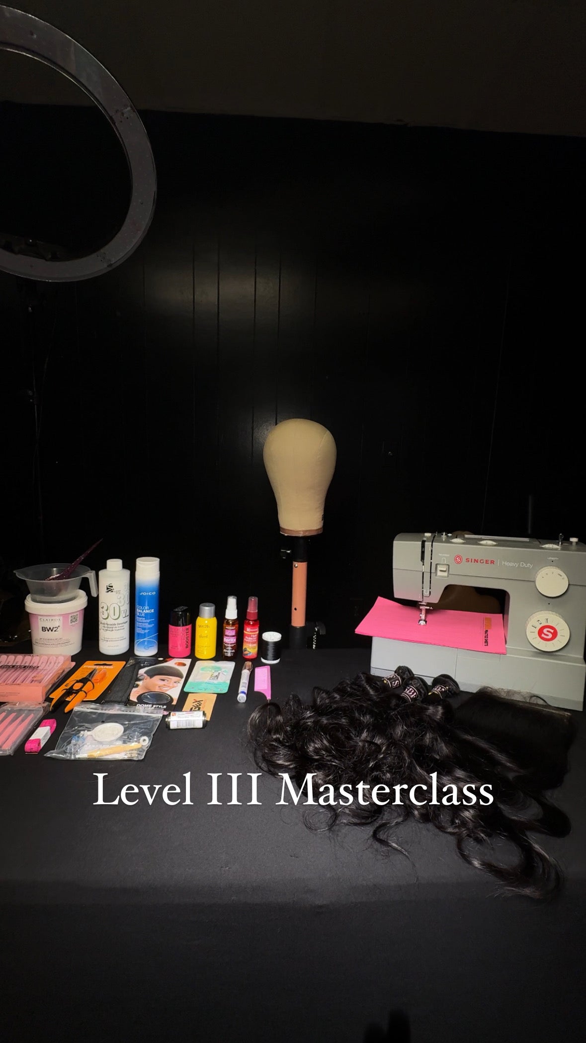 Wig Construction Masterclass (In-Person)