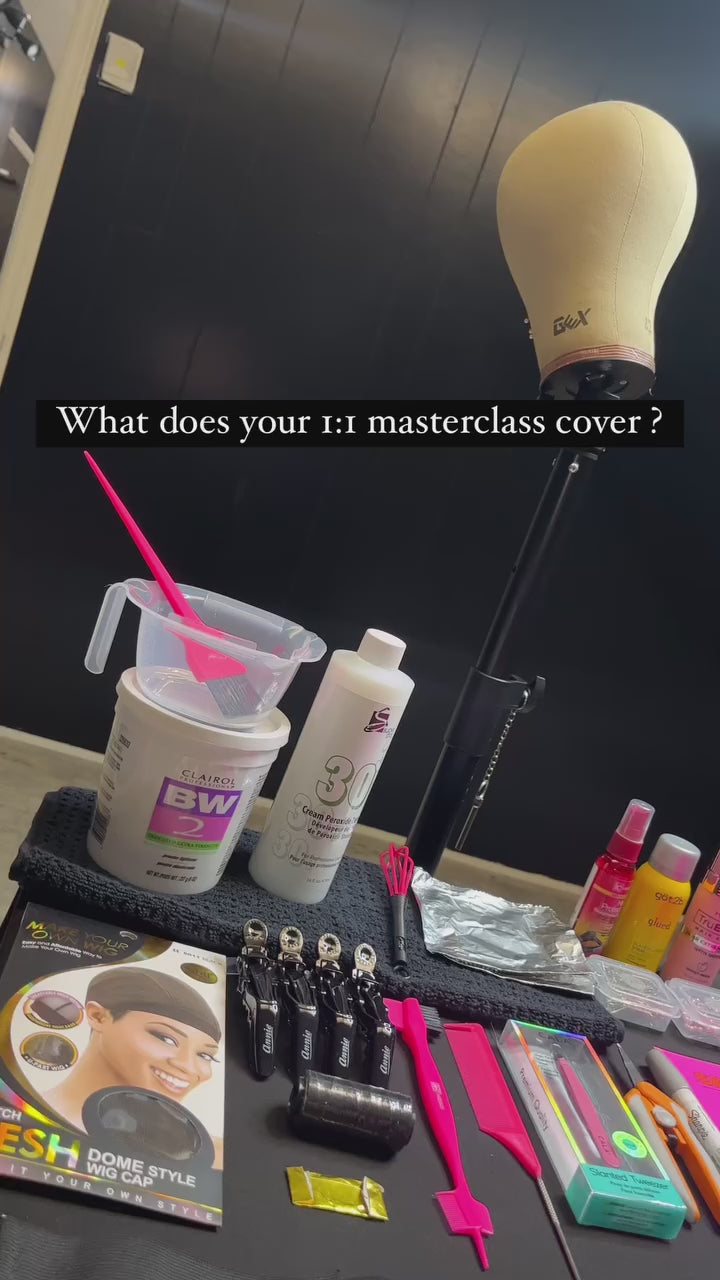 Wig Construction Masterclass (In-Person)